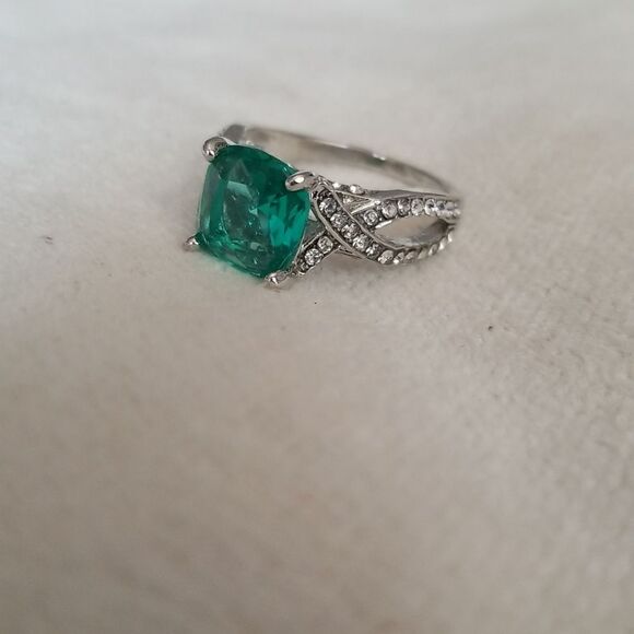 ❤ocean blue ring size 9 - Picture 4 of 7